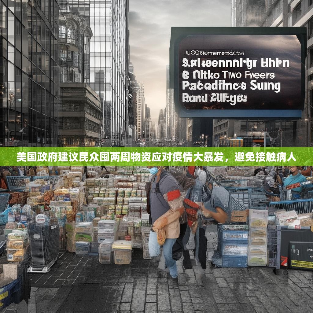美国政府建议民众囤两周物资应对疫情大暴发，避免接触病人