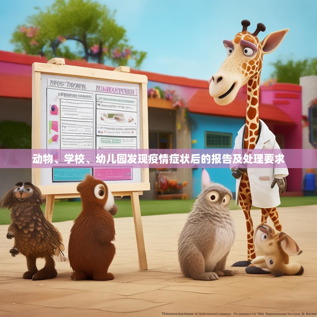 动物、学校、幼儿园发现疫情症状后的报告及处理要求