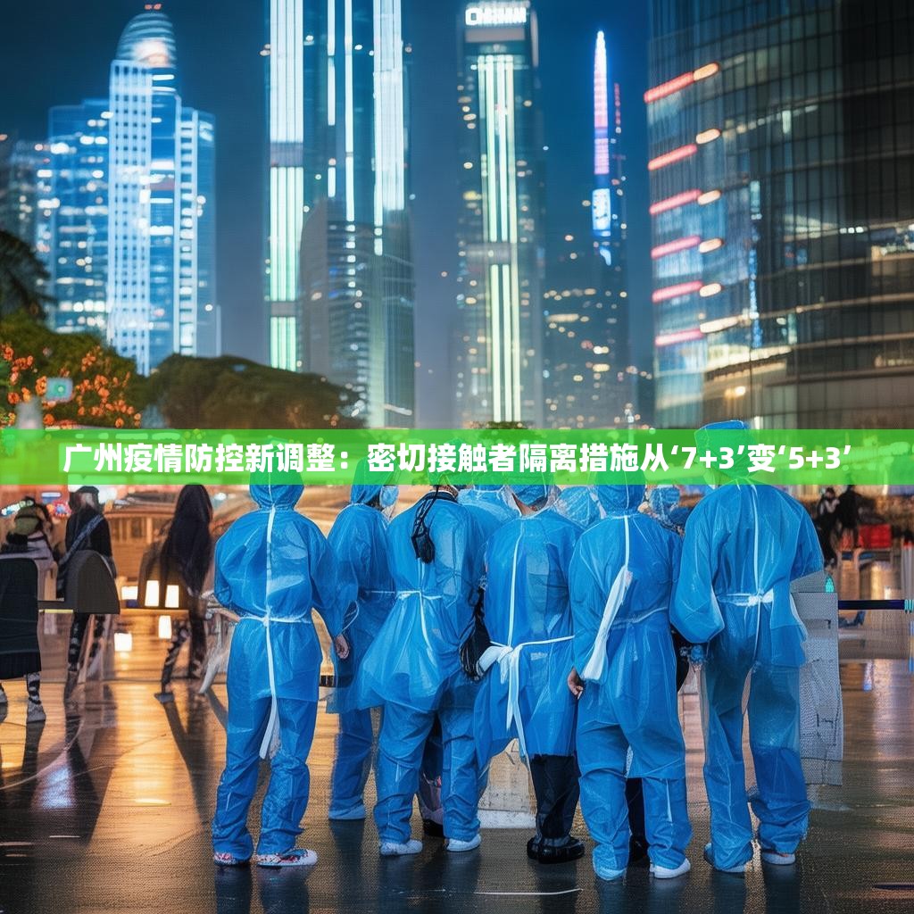 广州疫情防控新调整：密切接触者隔离措施从‘7+3’变‘5+3’