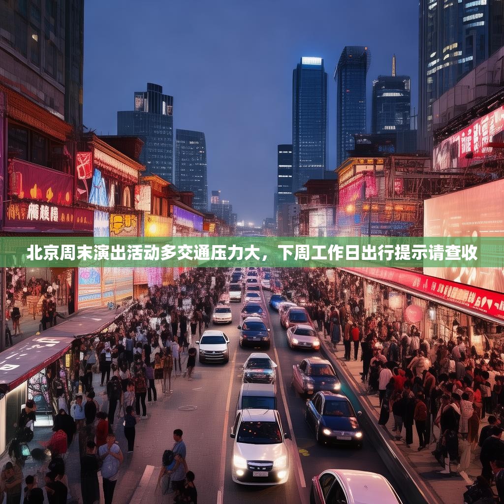 北京周末演出活动多交通压力大，下周工作日出行提示请查收