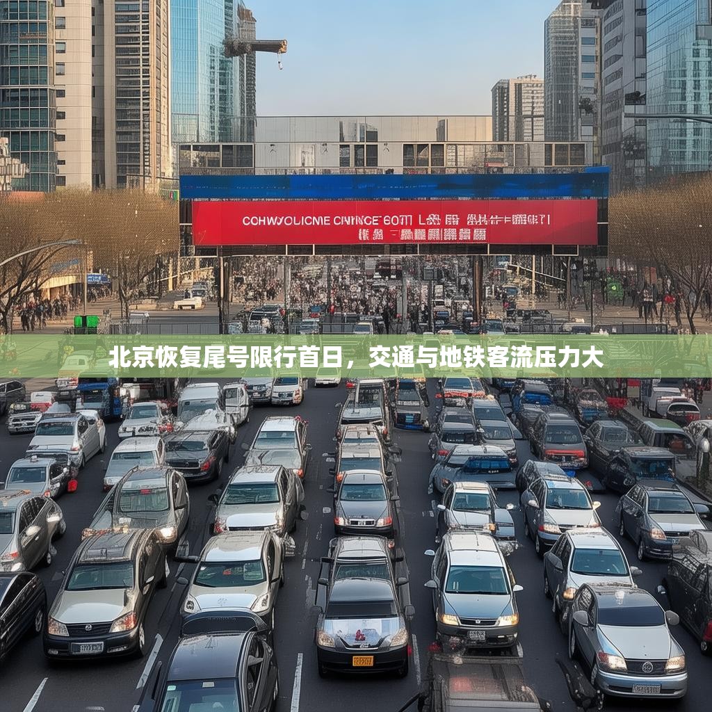 北京恢复尾号限行首日，交通与地铁客流压力大