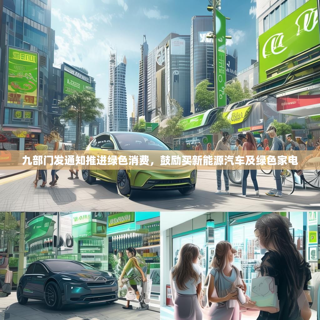 九部门发通知推进绿色消费，鼓励买新能源汽车及绿色家电
