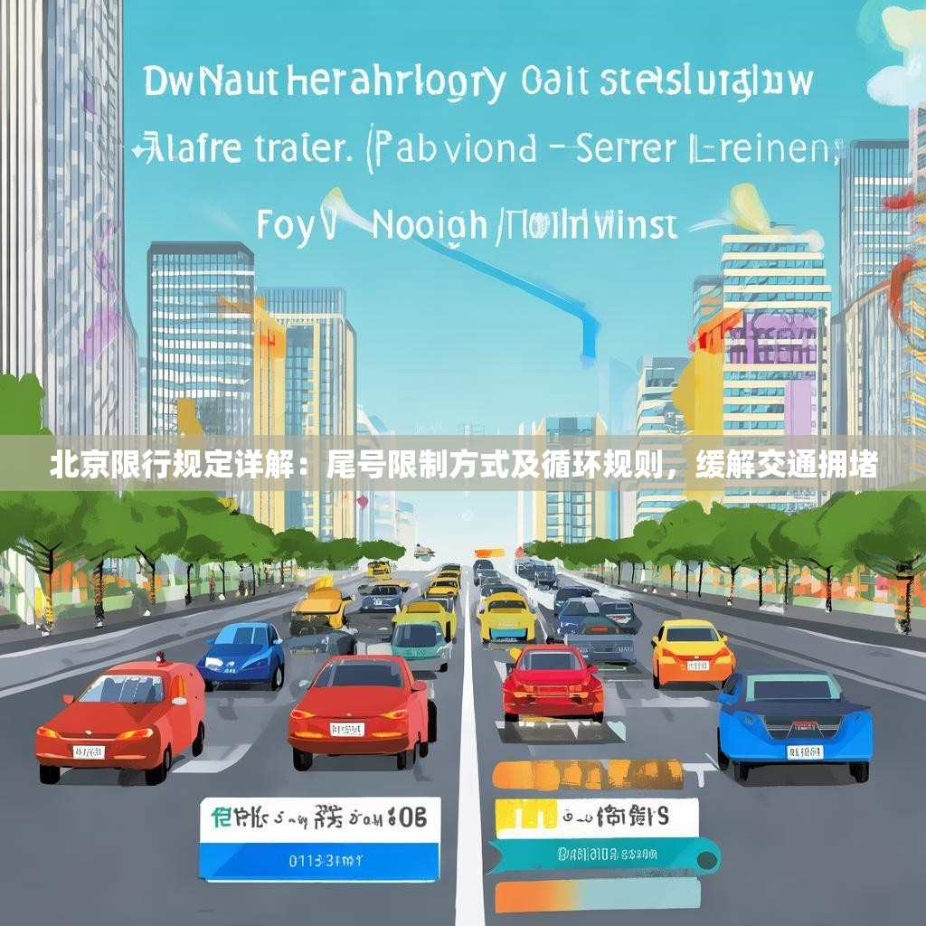 北京限行规定详解：尾号限制方式及循环规则，缓解交通拥堵