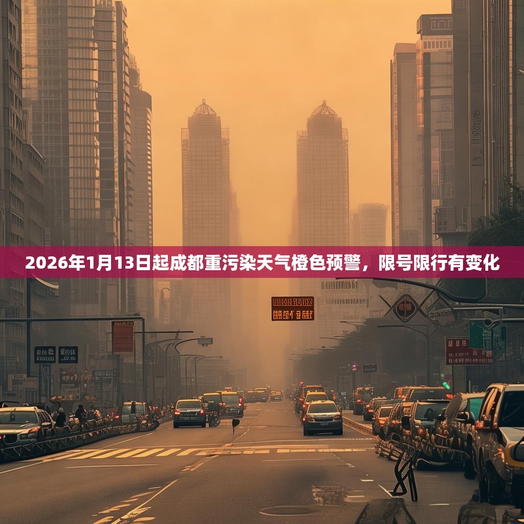 2026年1月13日起成都重污染天气橙色预警，限号限行有变化