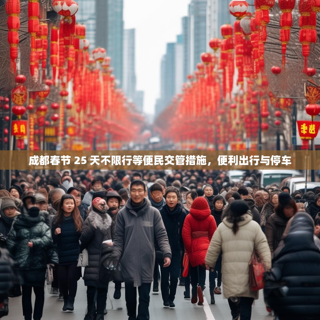 成都春节 25 天不限行等便民交管措施，便利出行与停车