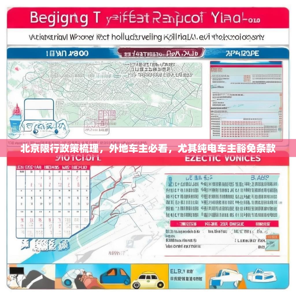 北京限行政策梳理，外地车主必看，尤其纯电车主豁免条款