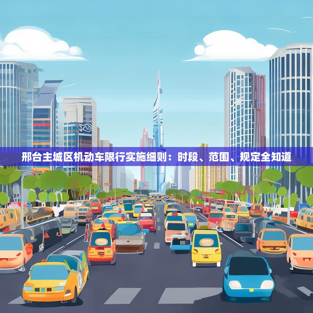 邢台主城区机动车限行实施细则：时段、范围、规定全知道
