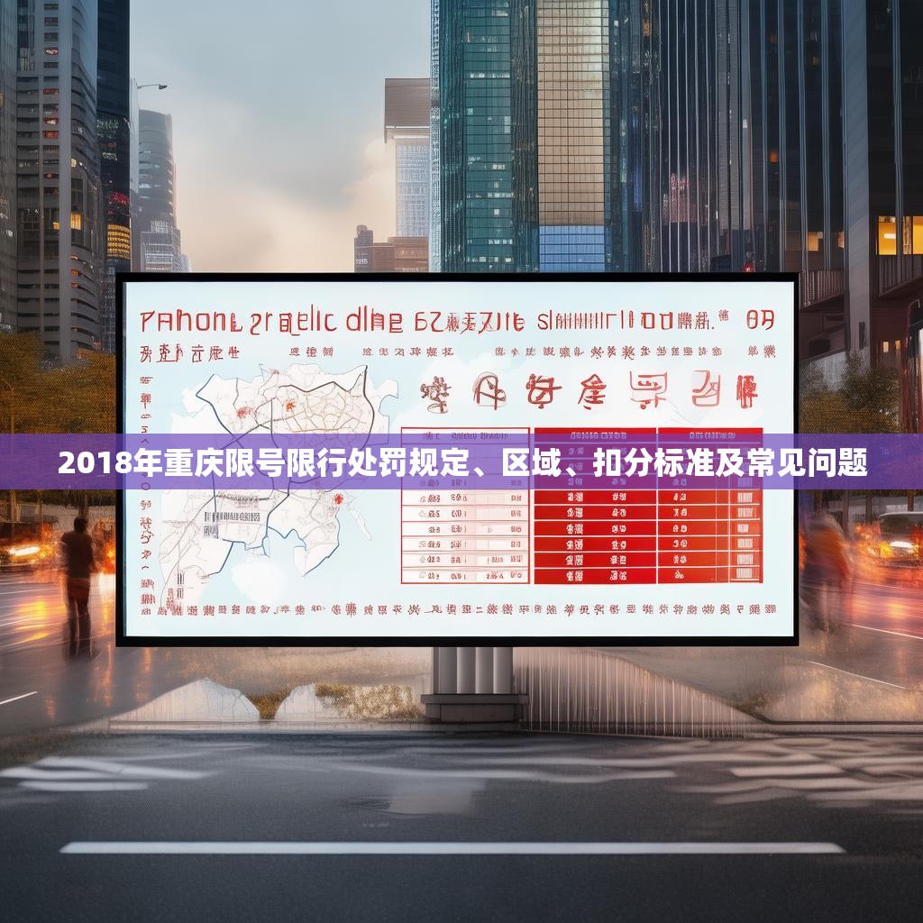2018年重庆限号限行处罚规定、区域、扣分标准及常见问题