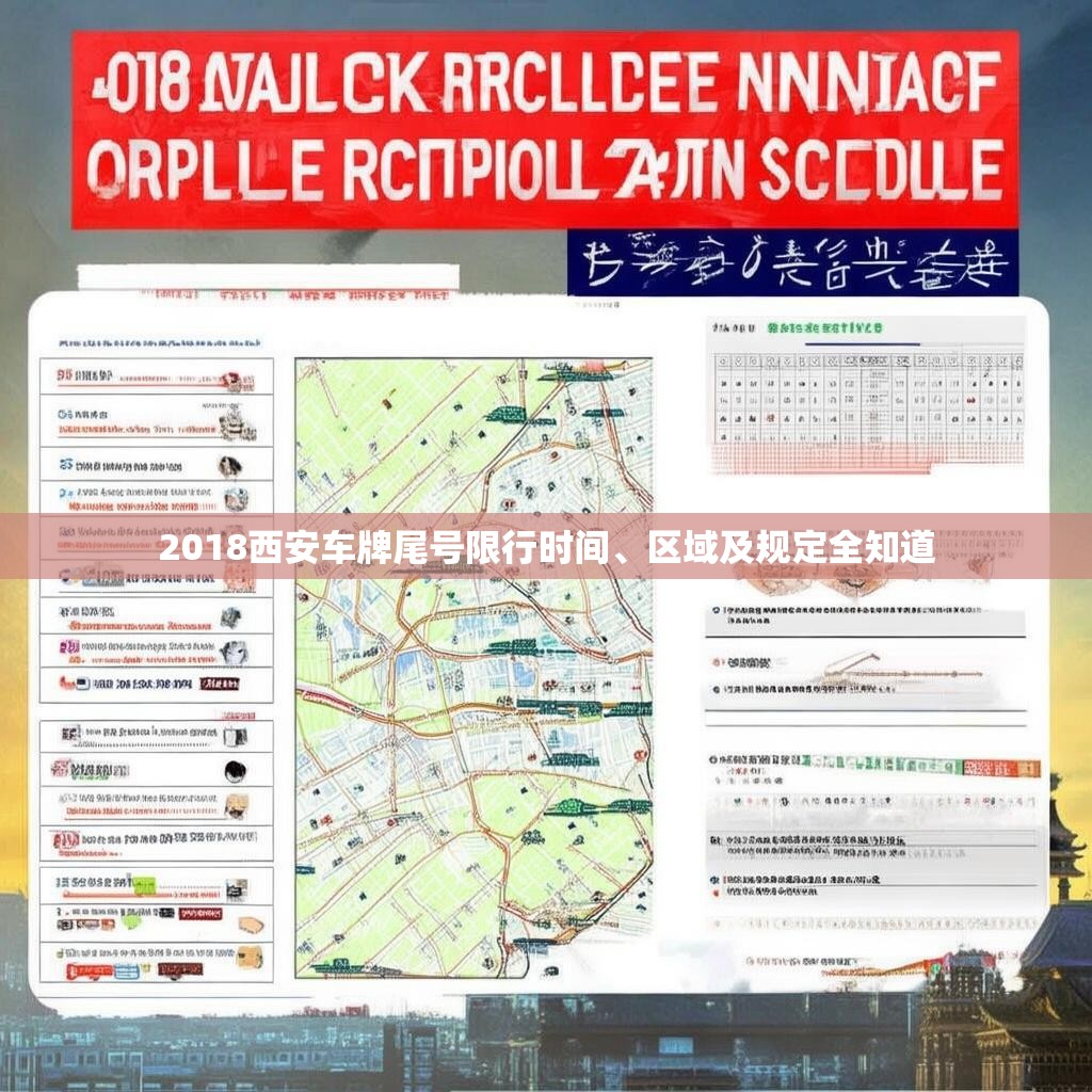 2018西安车牌尾号限行时间、区域及规定全知道