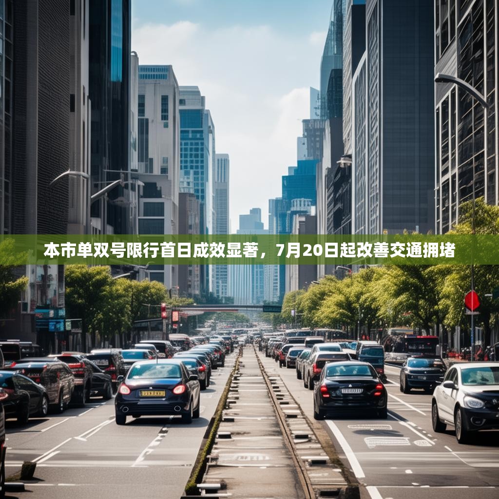 本市单双号限行首日成效显著，7月20日起改善交通拥堵