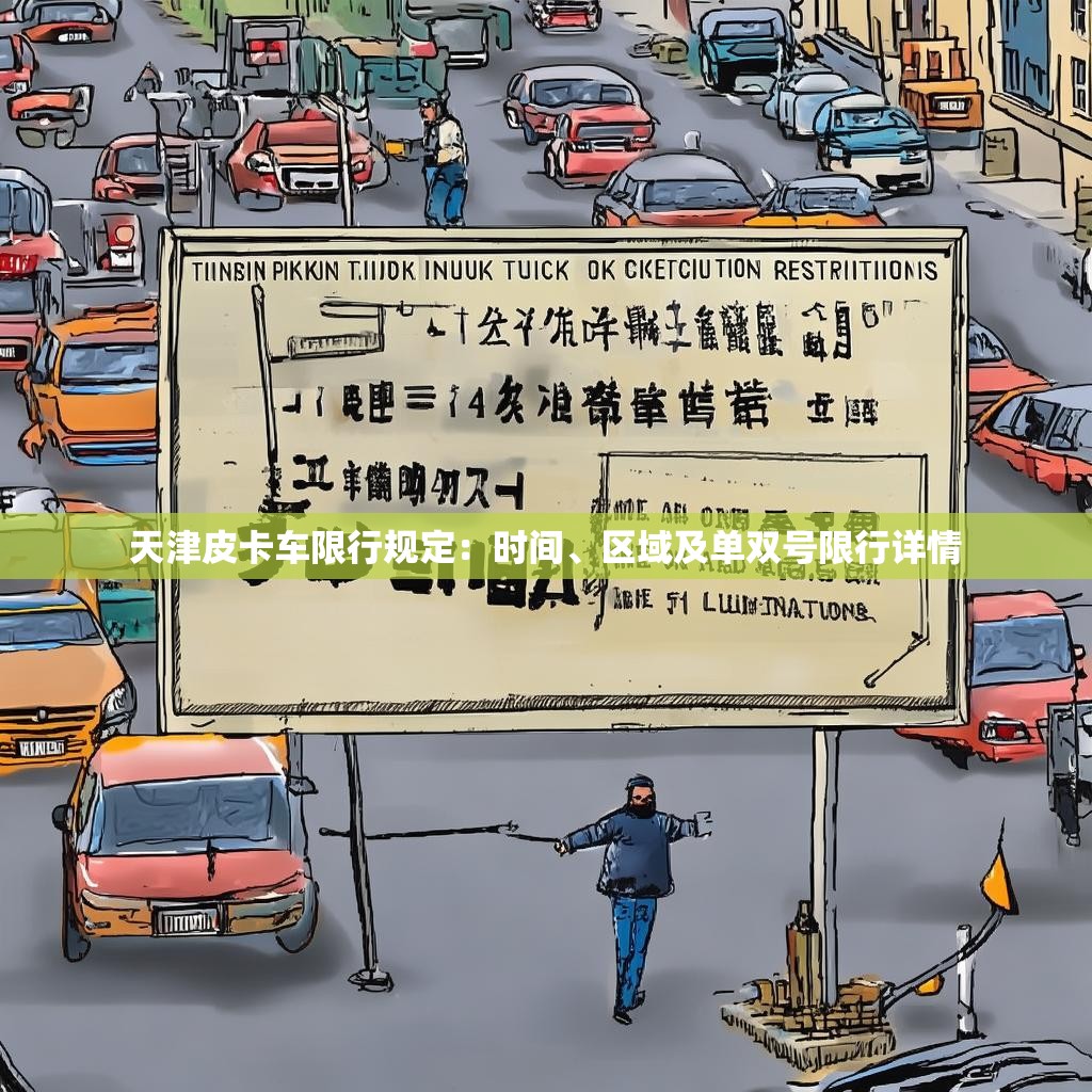 天津皮卡车限行规定：时间、区域及单双号限行详情