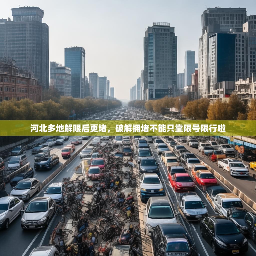 河北多地解限后更堵，破解拥堵不能只靠限号限行啦