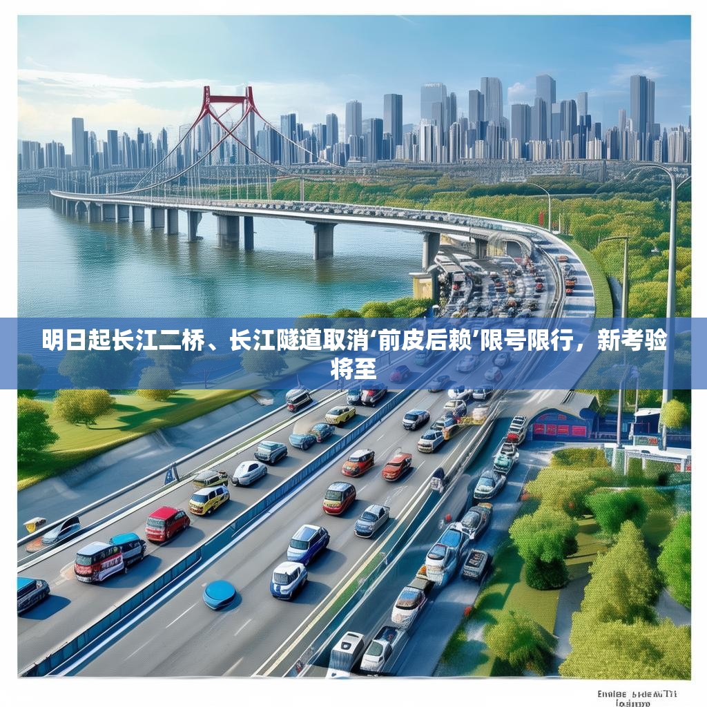 明日起长江二桥、长江隧道取消‘前皮后赖’限号限行，新考验将至