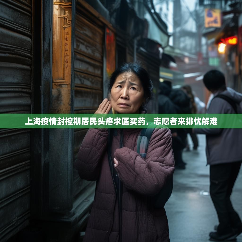 上海疫情封控期居民头疼求医买药,志愿者来排忧解难