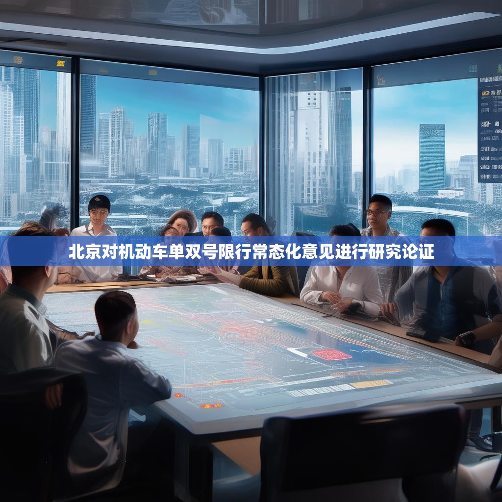 北京对机动车单双号限行常态化意见进行研究论证