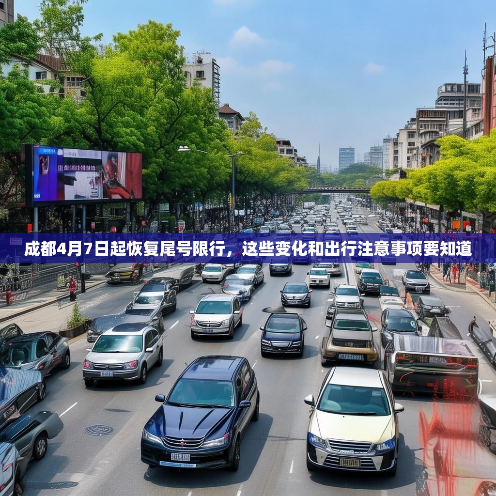 成都4月7日起恢复尾号限行，这些变化和出行注意事项要知道