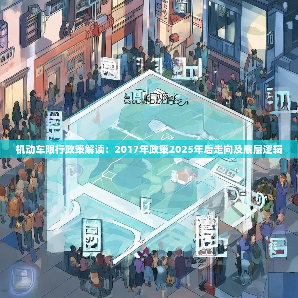 机动车限行政策解读：2017年政策2025年后走向及底层逻辑