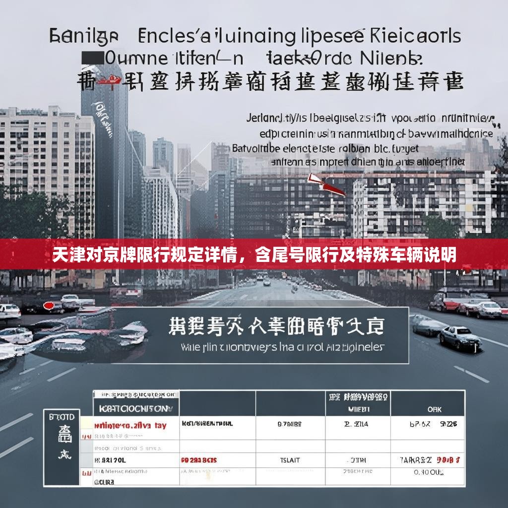 天津对京牌限行规定详情,含尾号限行及特殊车辆说明