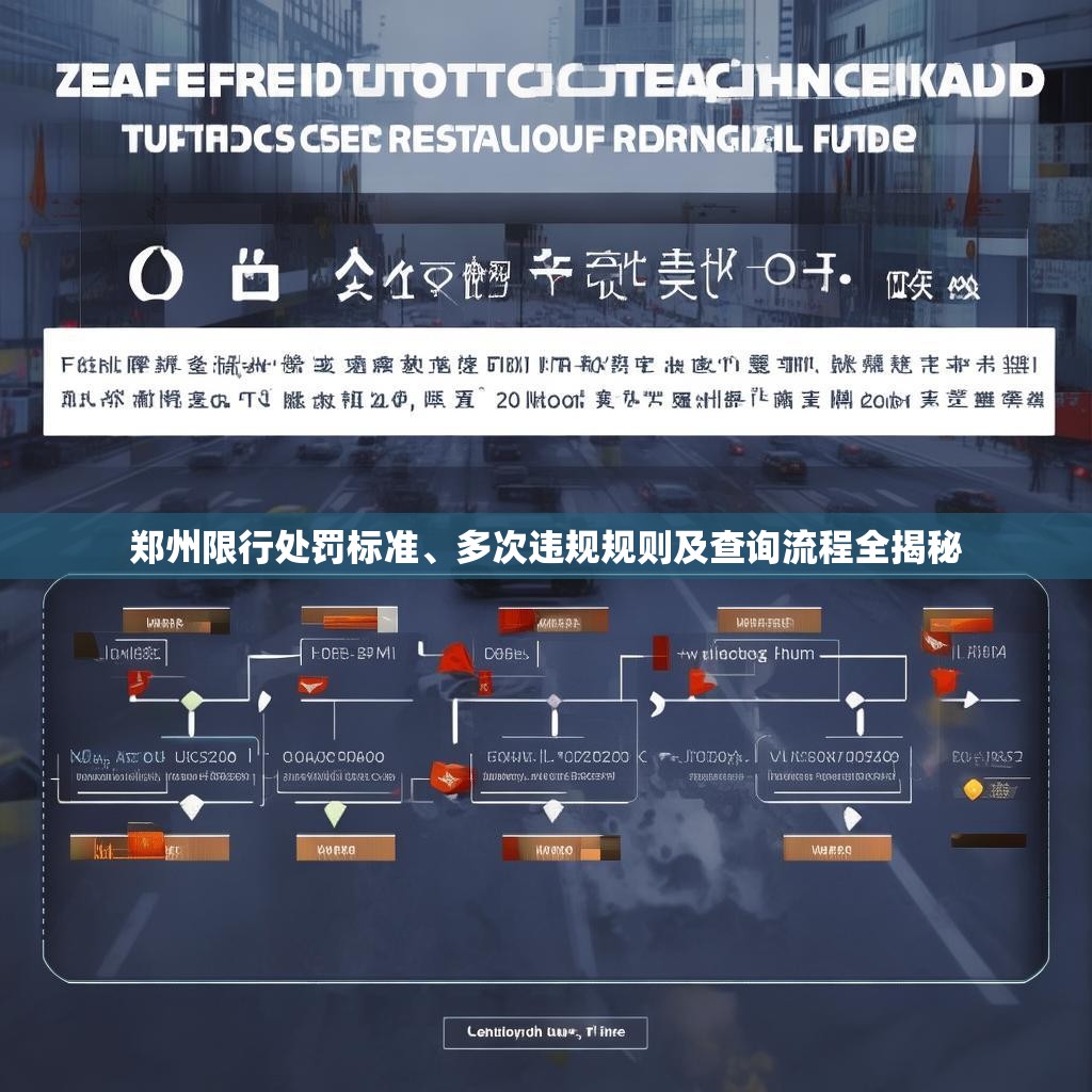 郑州限行处罚标准、多次违规规则及查询流程全揭秘