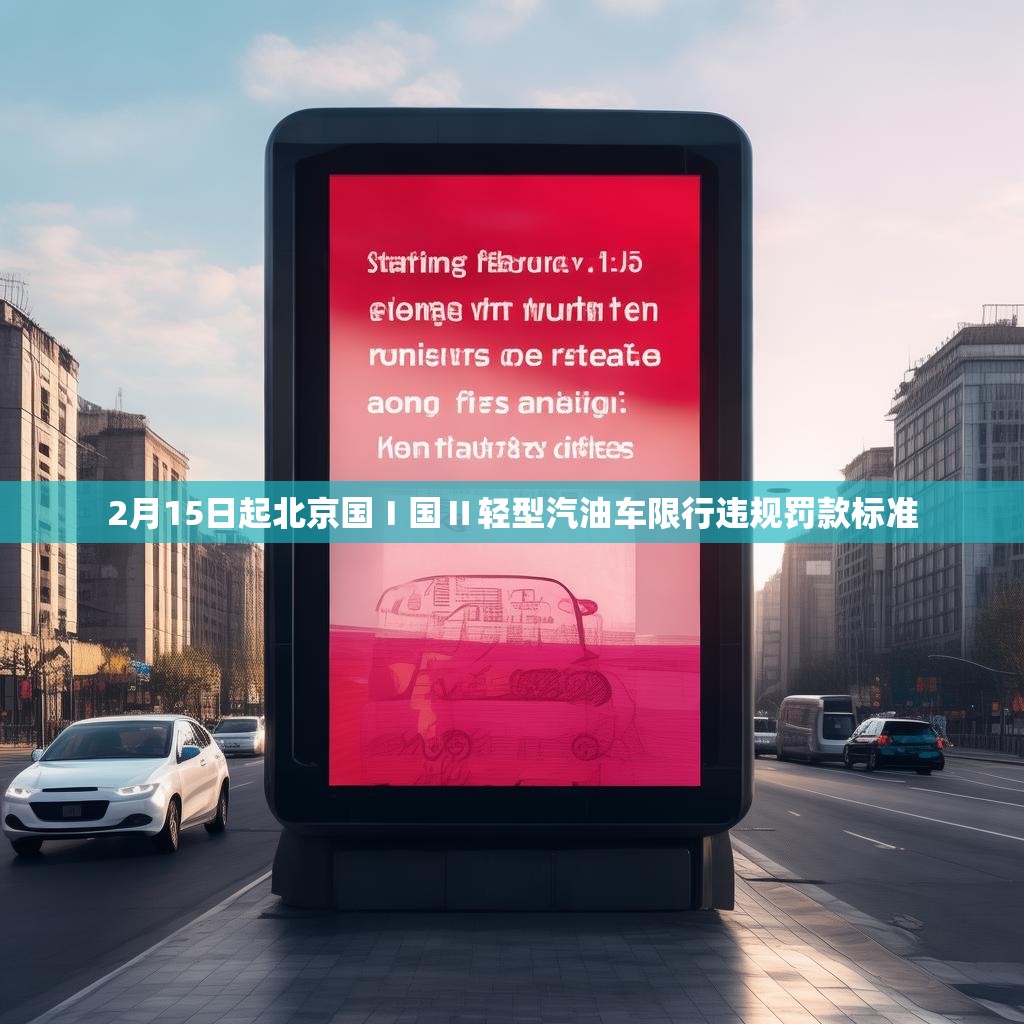 2月15日起北京国Ⅰ国Ⅱ轻型汽油车限行违规罚款标准