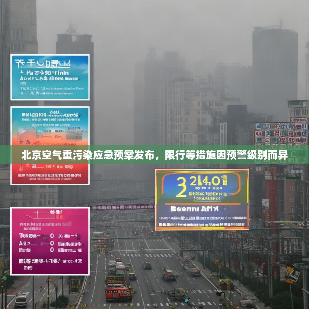 北京空气重污染应急预案发布，限行等措施因预警级别而异