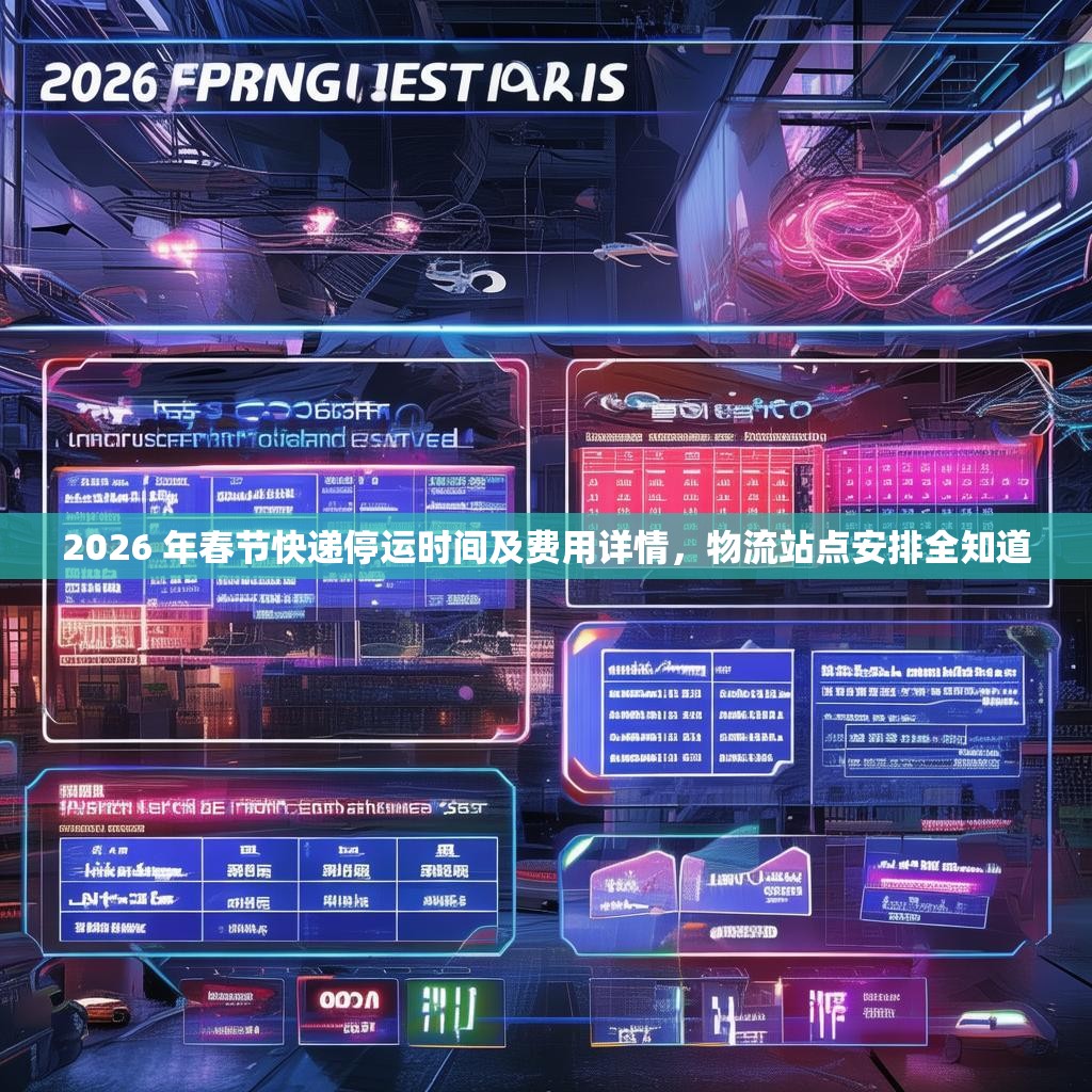 2026 年春节快递停运时间及费用详情,物流站点安排全知道