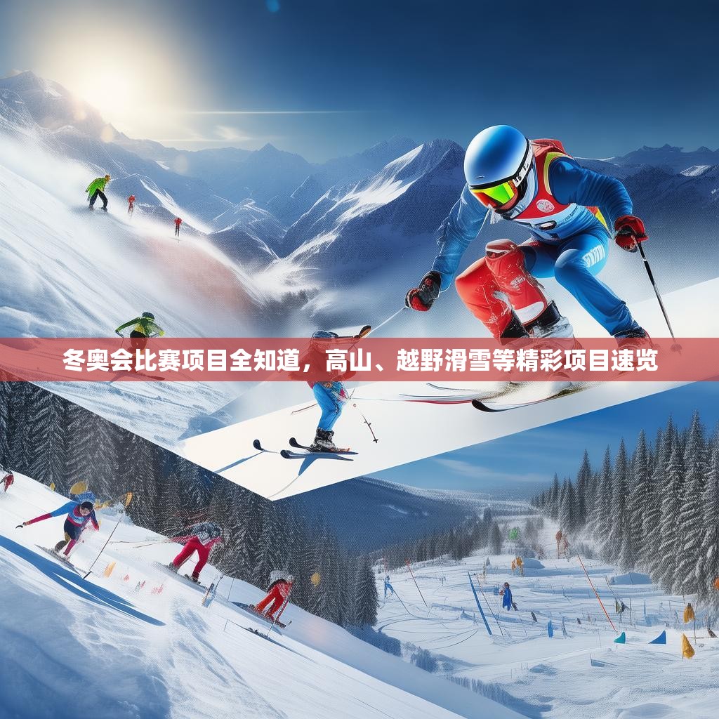 冬奥会比赛项目全知道，高山、越野滑雪等精彩项目速览