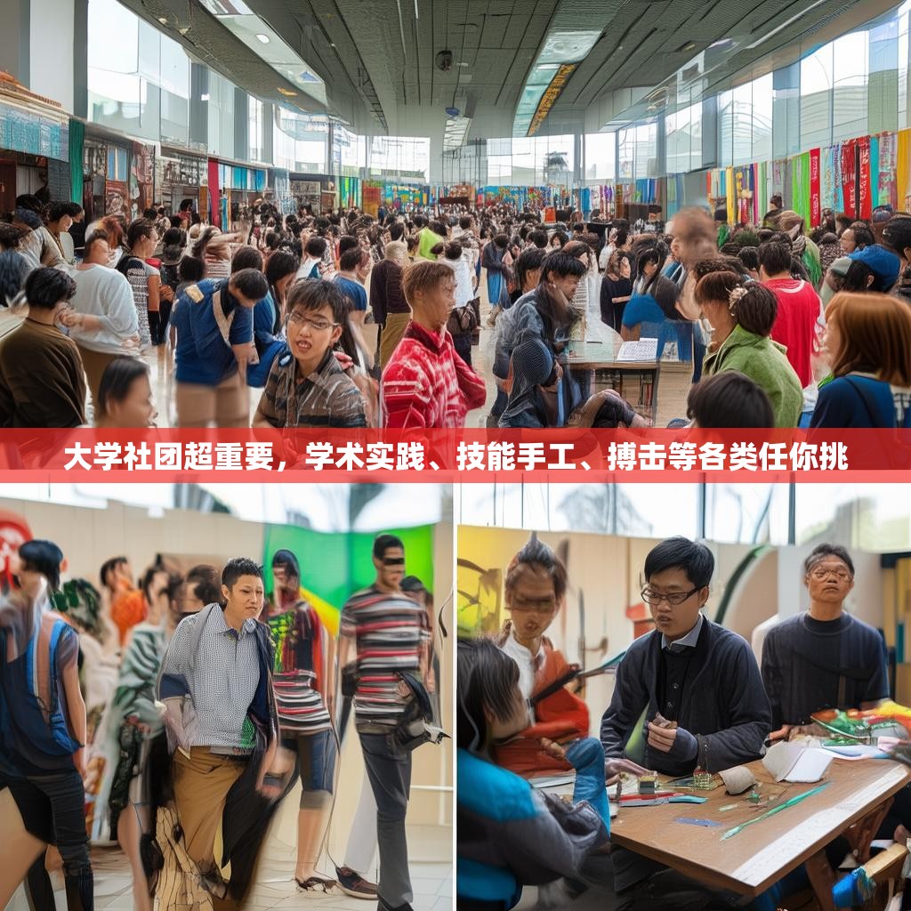 大学社团超重要，学术实践、技能手工、搏击等各类任你挑