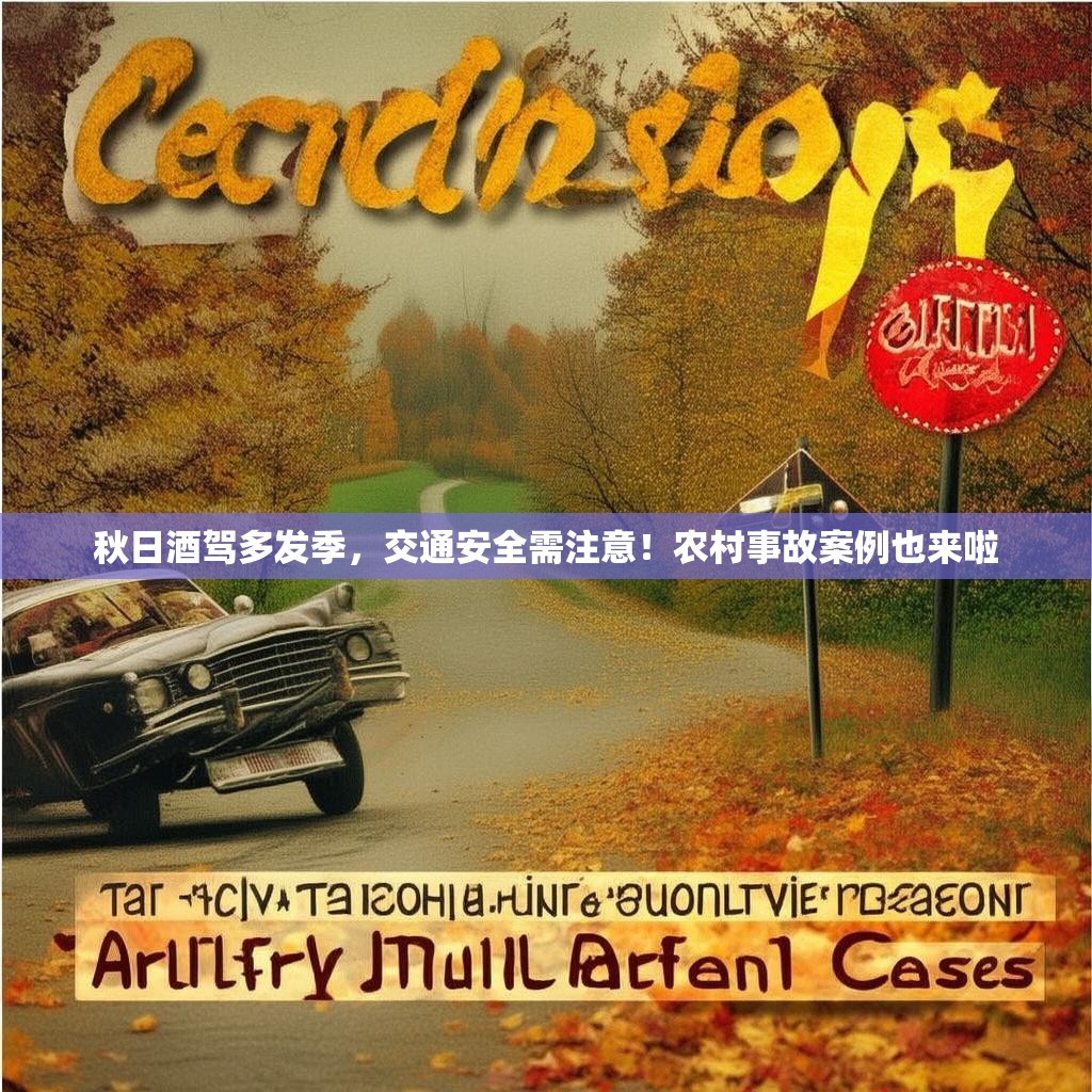 秋日酒驾多发季，交通安全需注意！农村事故案例也来啦