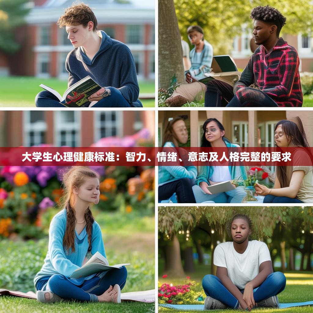 大学生心理健康标准：智力、情绪、意志及人格完整的要求
