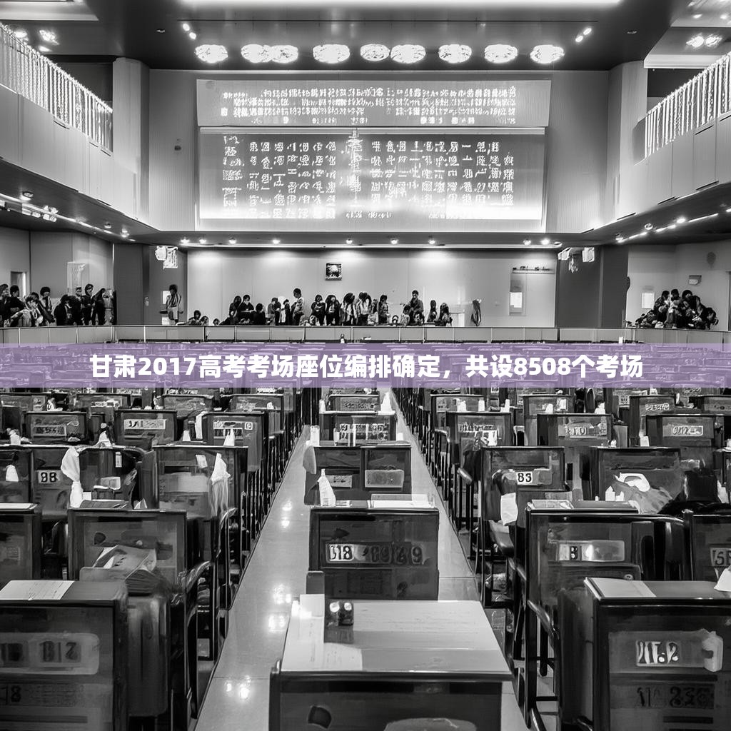 甘肃2017高考考场座位编排确定，共设8508个考场