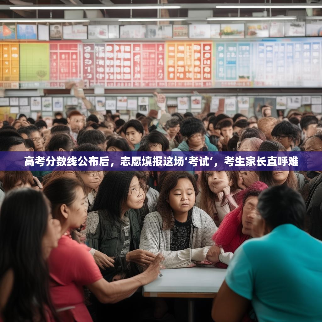 高考分数线公布后，志愿填报这场‘考试’，考生家长直呼难