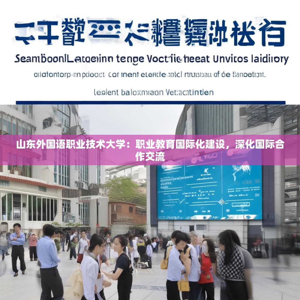 山东外国语职业技术大学：职业教育国际化建设，深化国际合作交流