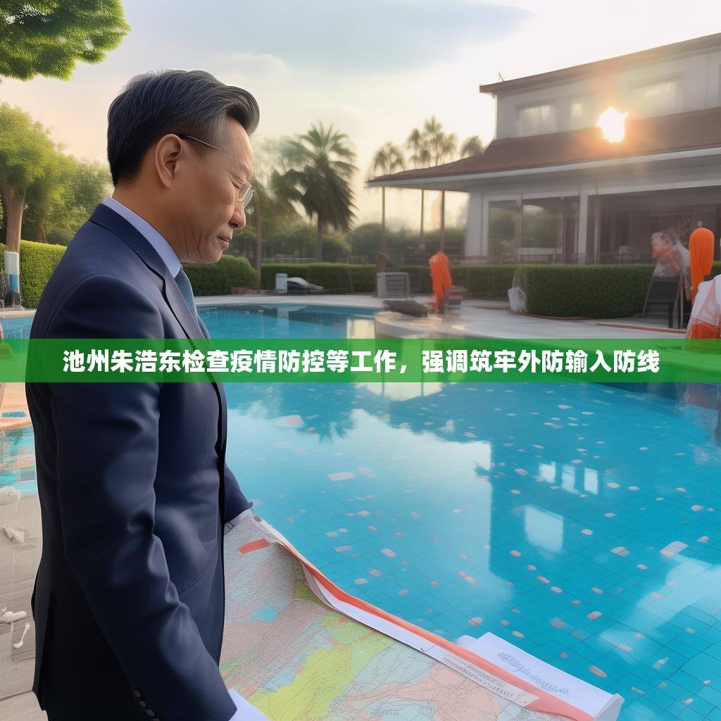 池州朱浩东检查疫情防控等工作，强调筑牢外防输入防线