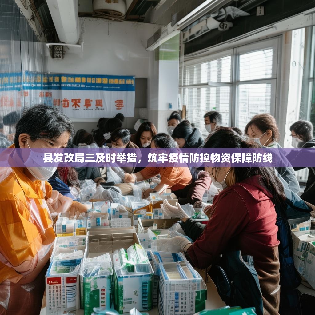 县发改局三及时举措，筑牢疫情防控物资保障防线