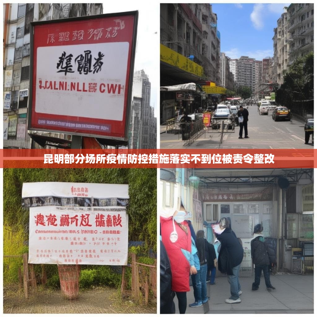 昆明部分场所疫情防控措施落实不到位被责令整改