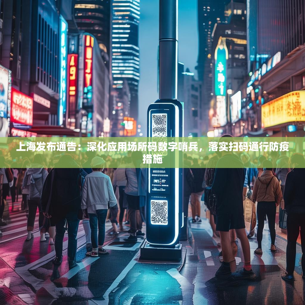 上海发布通告：深化应用场所码数字哨兵，落实扫码通行防疫措施