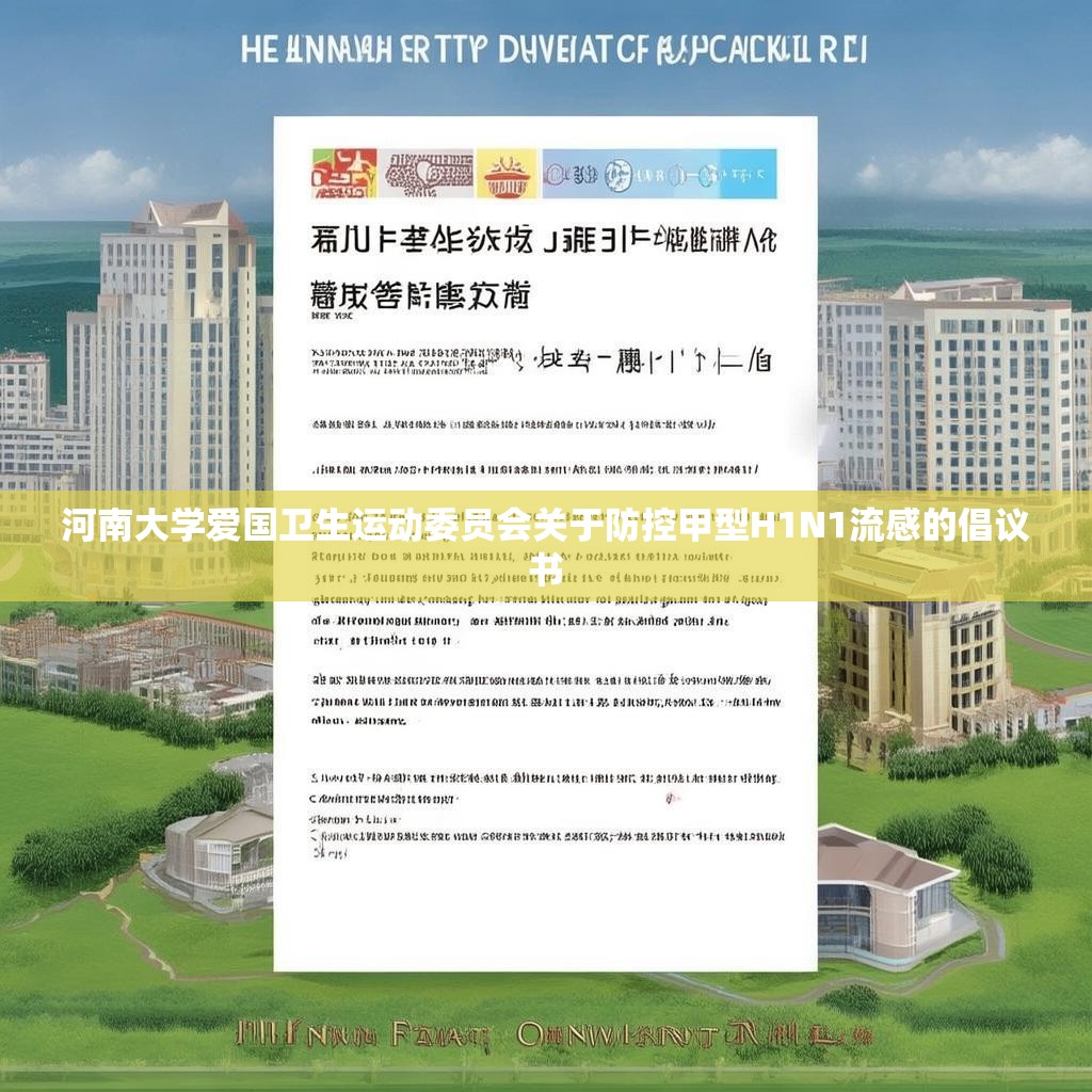 河南大学爱国卫生运动委员会关于防控甲型H1N1流感的倡议书