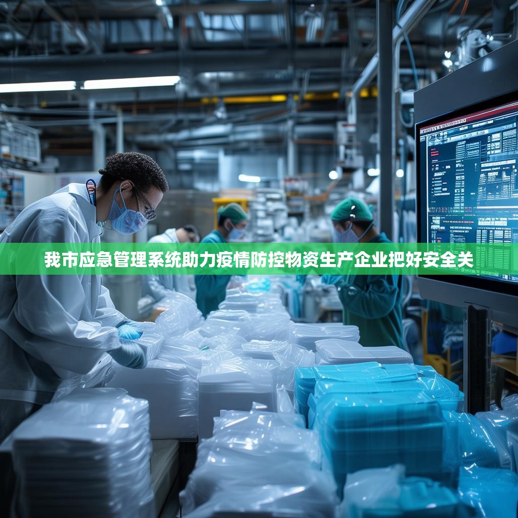 我市应急管理系统助力疫情防控物资生产企业把好安全关