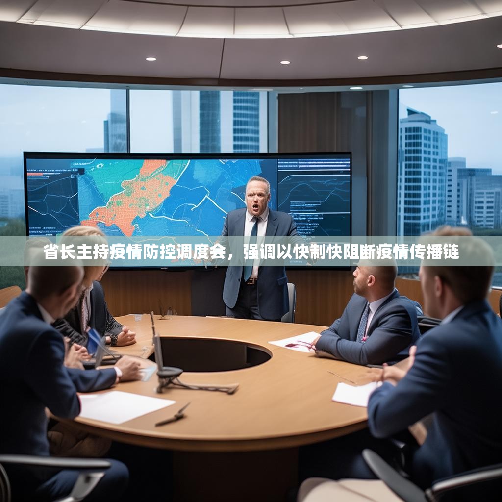 省长主持疫情防控调度会,强调以快制快阻断疫情传播链