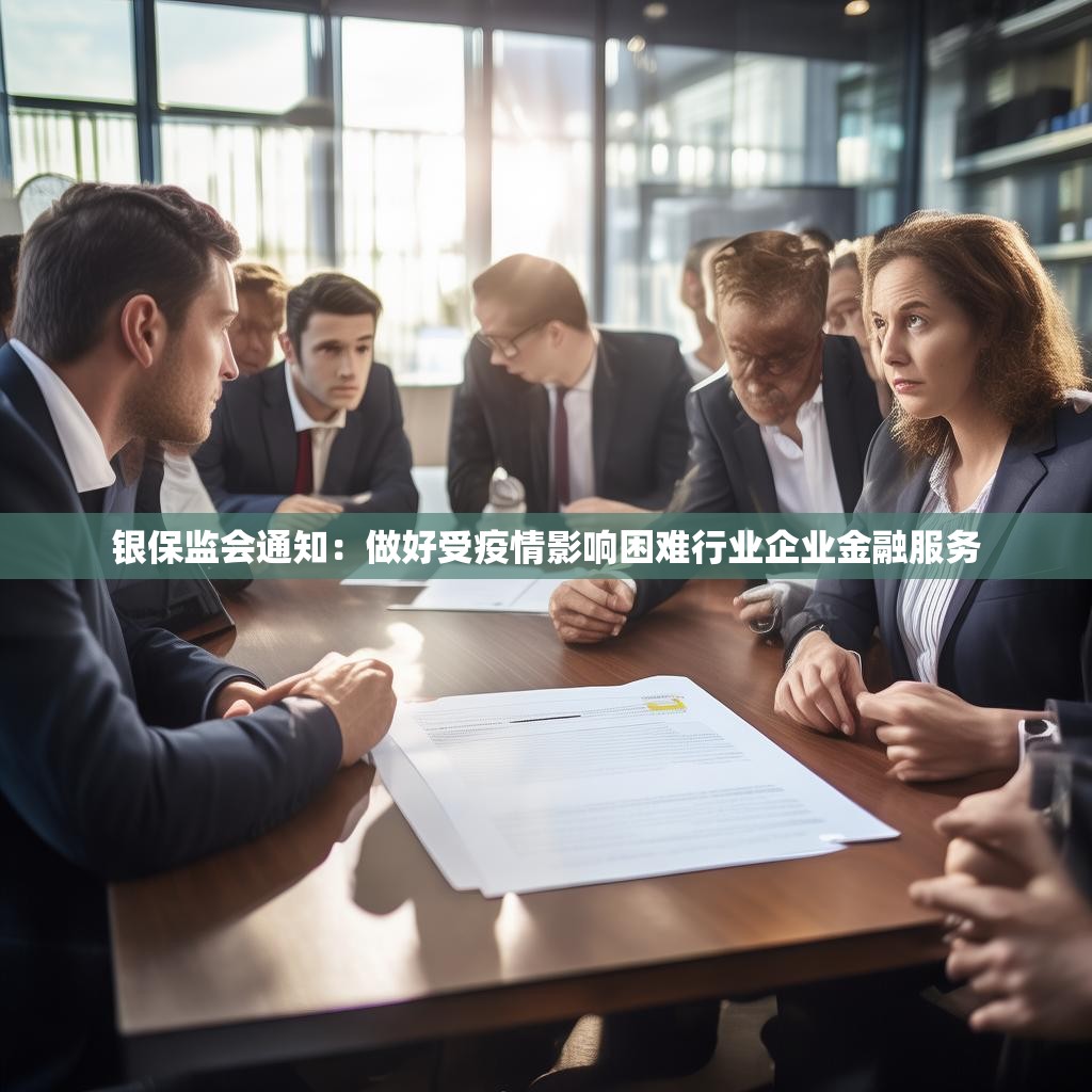 银保监会通知：做好受疫情影响困难行业企业金融服务
