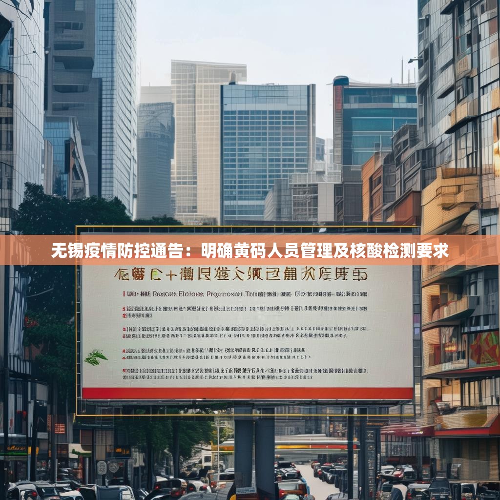 无锡疫情防控通告:明确黄码人员管理及核酸检测要求