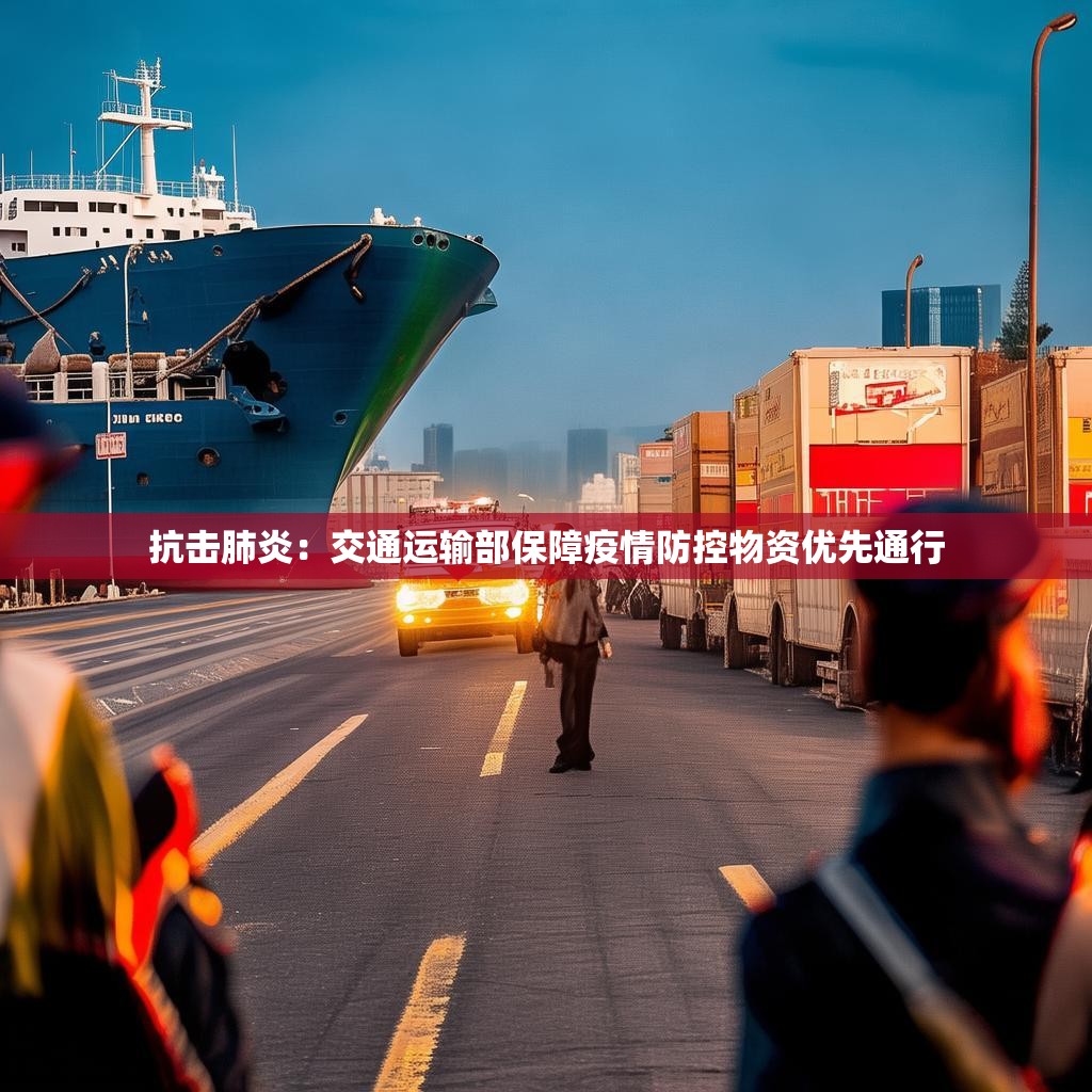 抗击肺炎：交通运输部保障疫情防控物资优先通行
