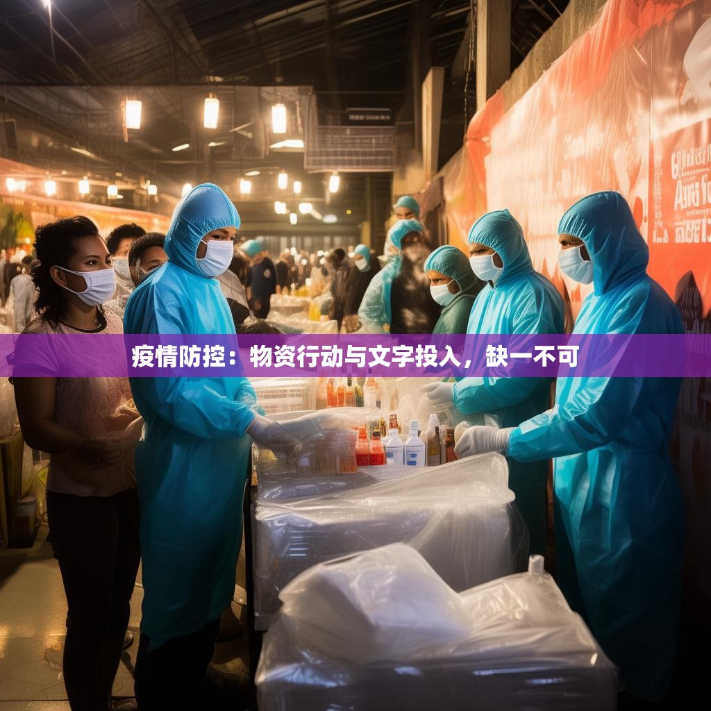 疫情防控：物资行动与文字投入，缺一不可