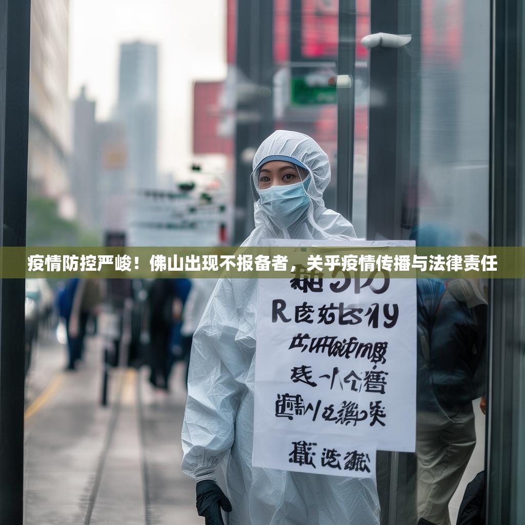 疫情防控严峻！佛山出现不报备者，关乎疫情传播与法律责任