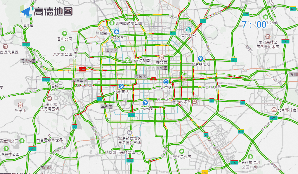 2月14日北京不限行工作日，节前晚高峰交通压力大