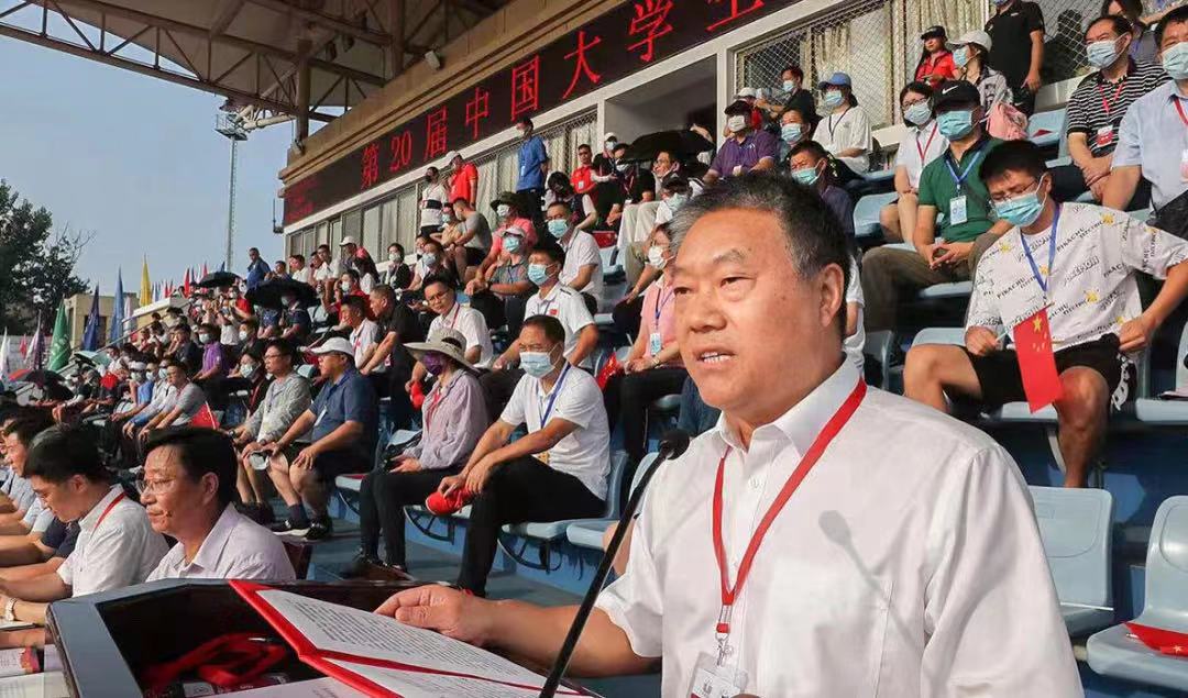 第20届中国大学生田径锦标赛在浙江大学盛大开幕