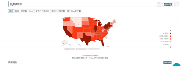 北美新冠疫情追踪平台：覆盖广、实时性强且地理区分细