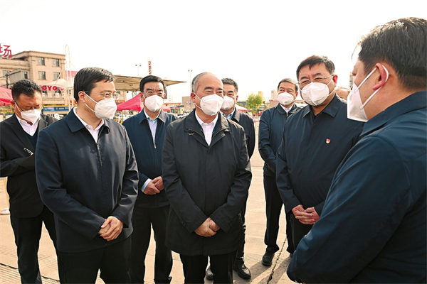 省委书记林武深入防控一线督导流调溯源等疫情防控工作